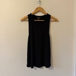Athleta Black Ribber Supersoft Tank Top | Size XS